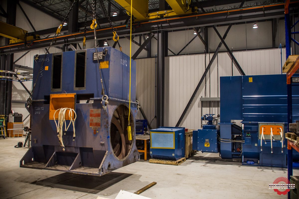 Specialty electric motor repair